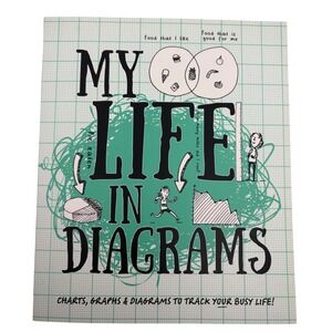 My Life in Diagrams Charts Graphs to‎ Track Your Busy Life Portico Book Journal